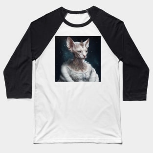 Divine Sphynx Alien Hybrid Baseball T-Shirt